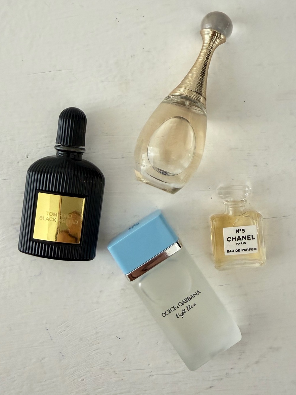 Set of 4 Mini Luxury Perfumes
